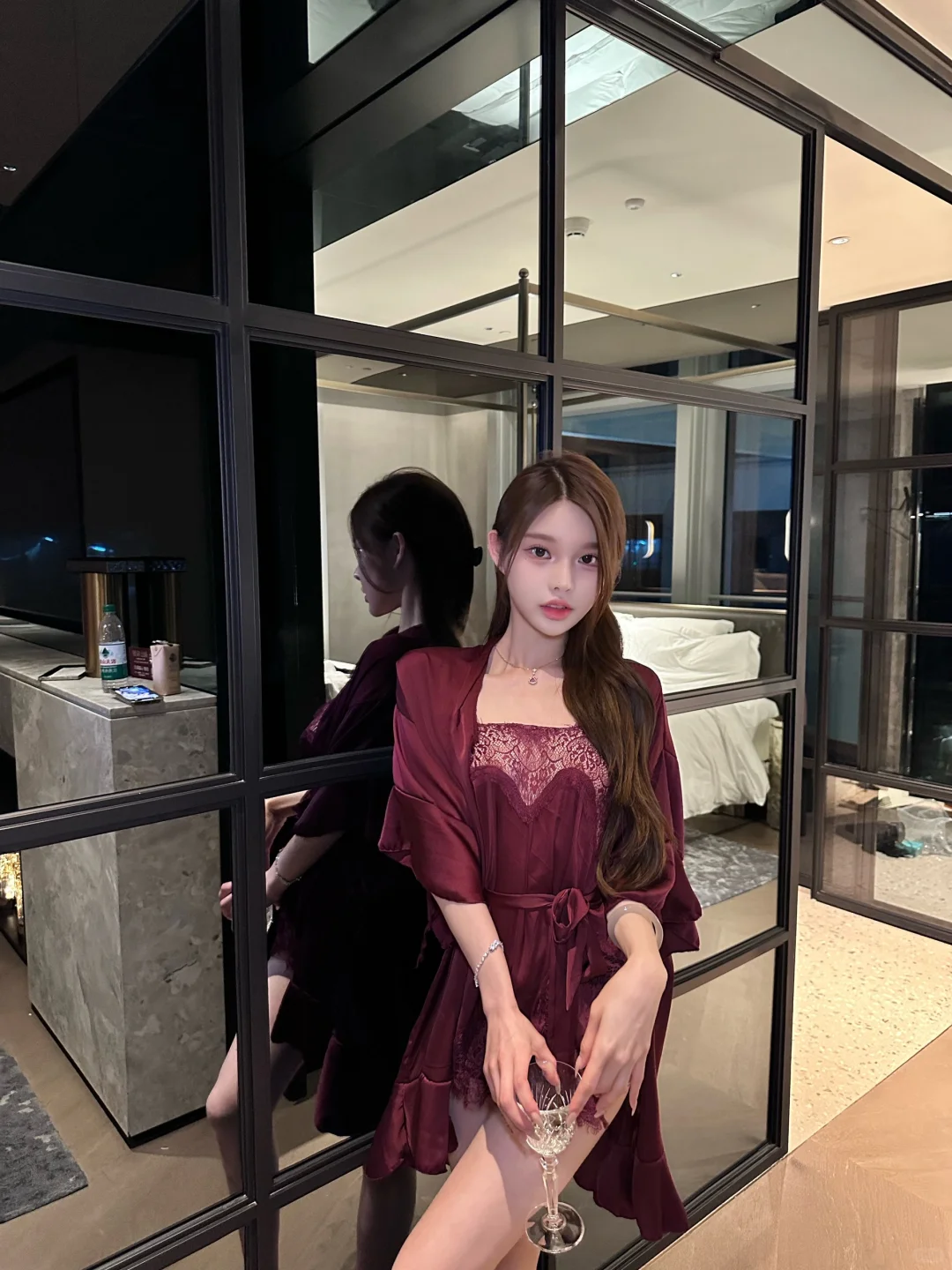 姐姐说紫色很有韵味