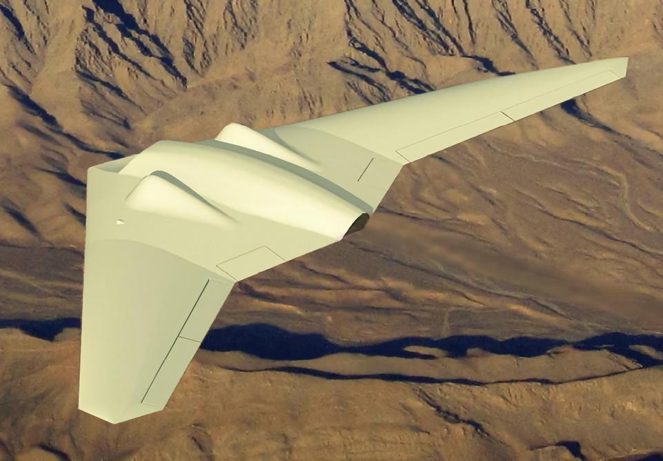 每天认识一件兵器 美国RQ-170“哨兵”无人机RQ-170是美国洛克希德·马丁