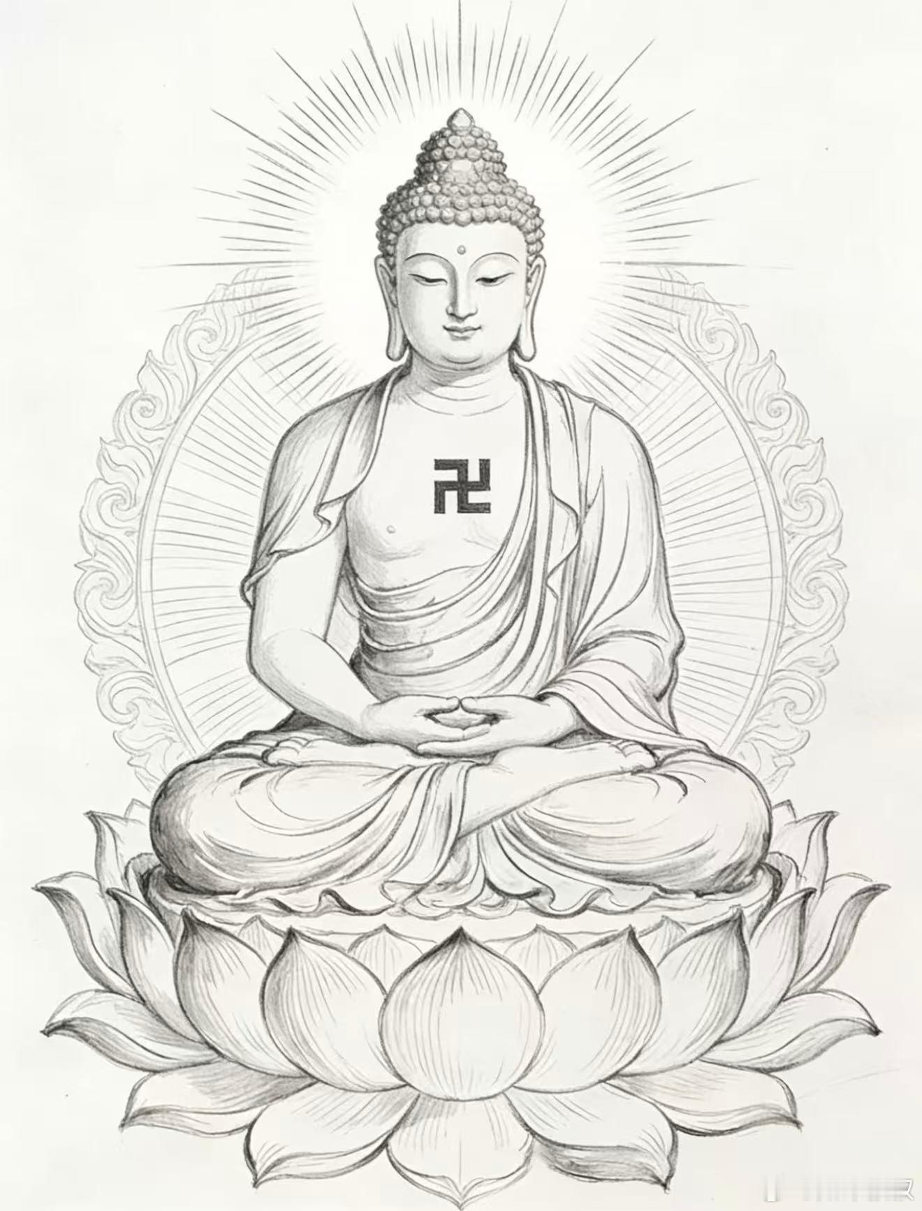 见佛祈福，莲心向善躬身立于佛前，以诚心祈岁岁平安。愿化解过往心结与困顿，身边亲友