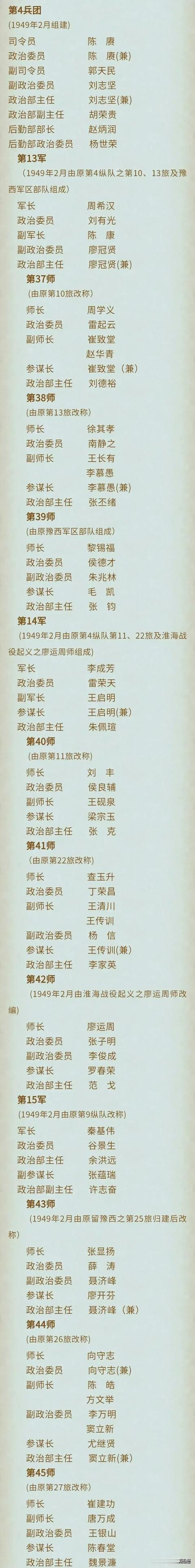 解放军第四兵团的司令员陈赓是“李云龙”的老上级，可惜“李云龙”此刻已奔赴第三兵团