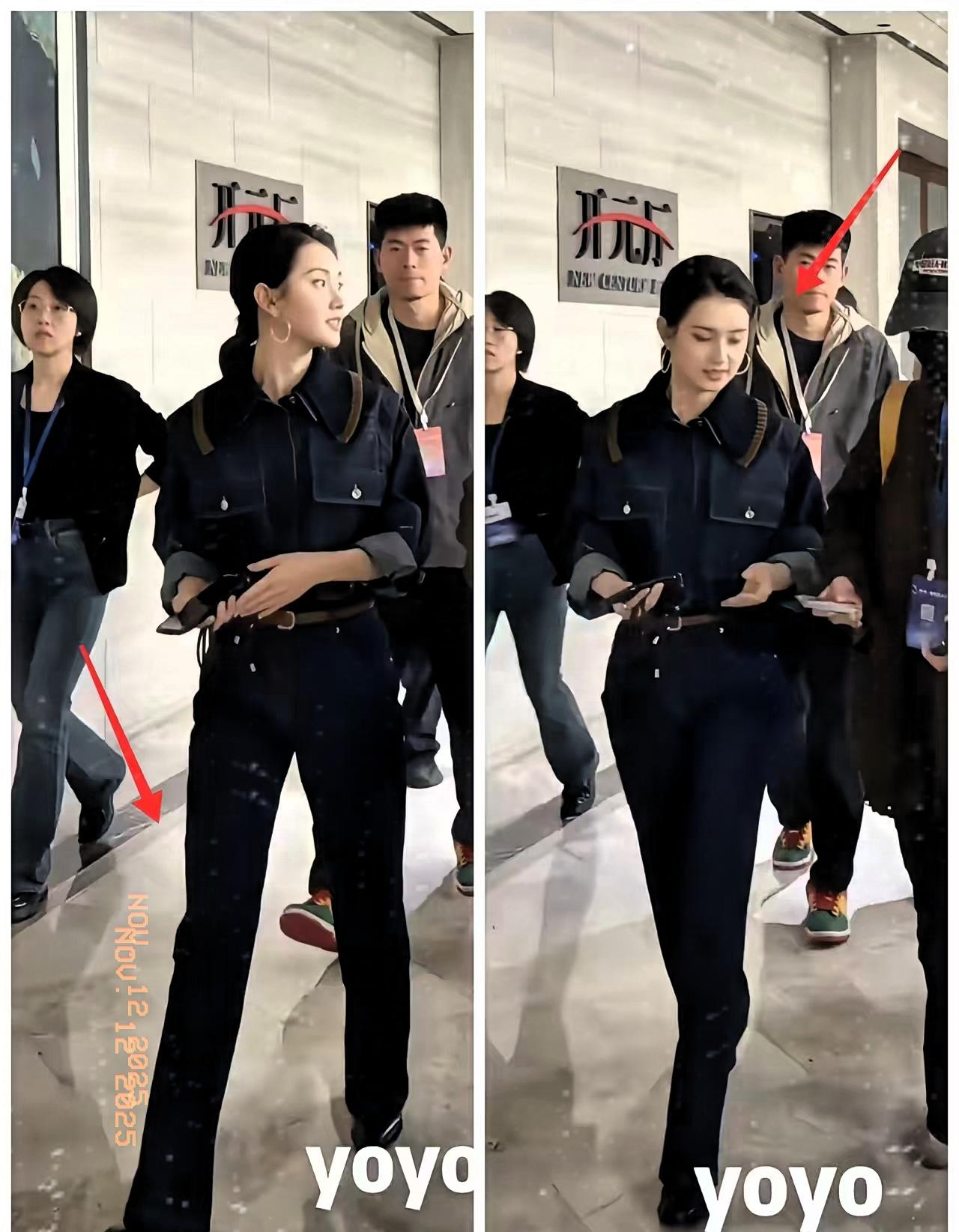 我有个在杭州的朋友，恰巧在微短剧大会上碰到了郭宇欣！

回来第一句感慨就是：“屏