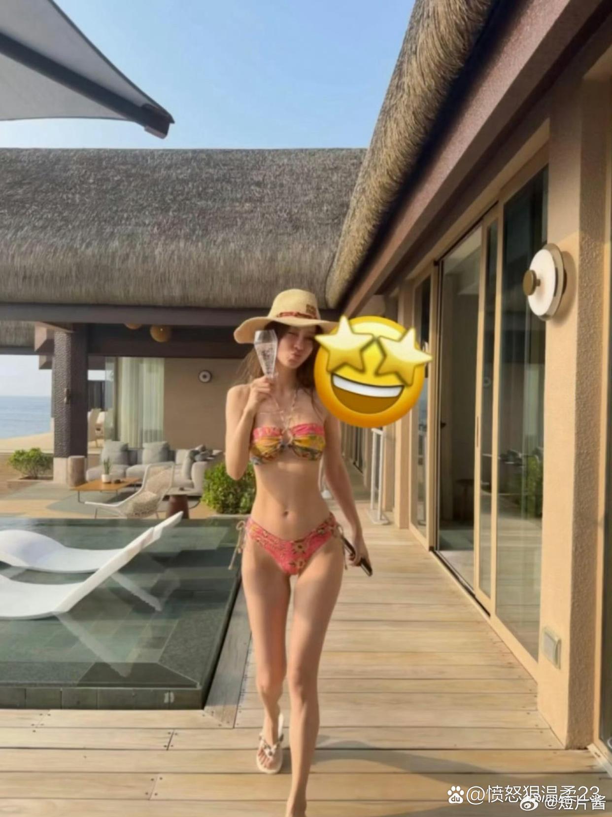 Angelababy海边拍摄MVBaby真没把兄弟们当外人啊 