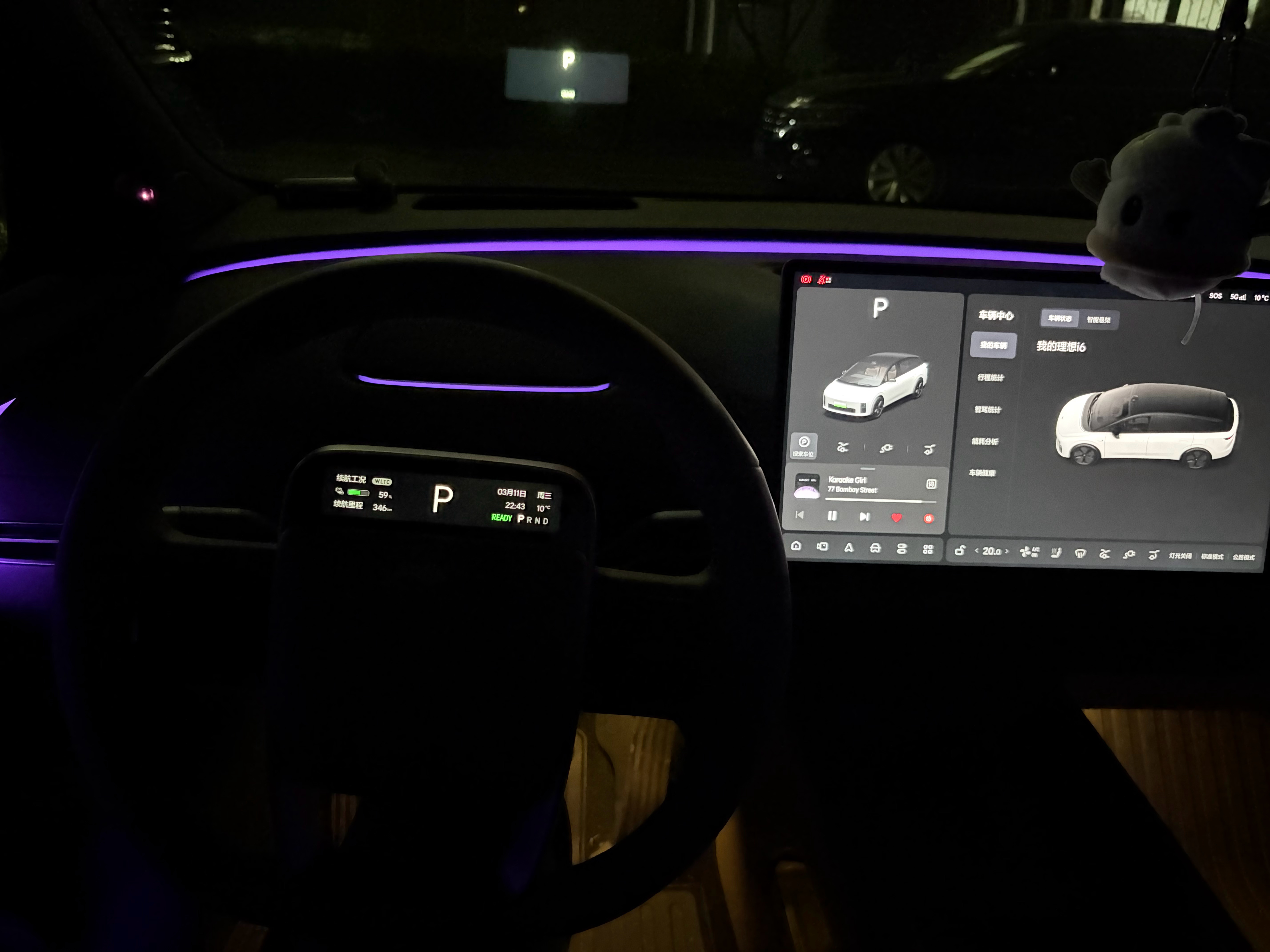 没事待车里，不愿意回家。这不是病吧？