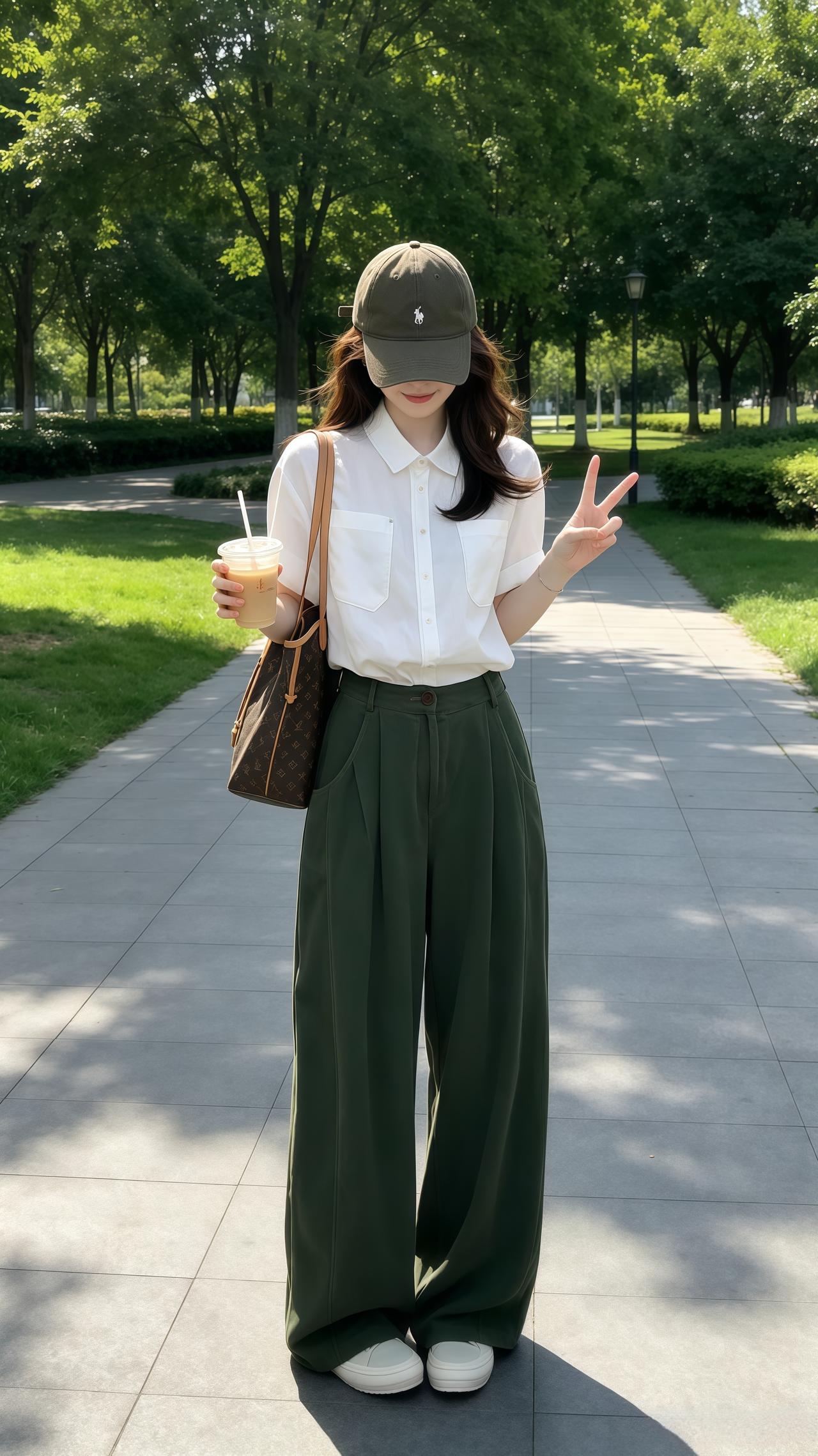 夏日必备松弛感穿搭 森系风穿搭是我的强项 盛夏高品极简套装 穿搭韩系穿搭