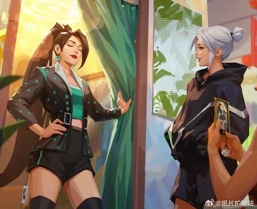 无畏契约夏日游趣狂欢季暑期故事集门店闲逛小约会｜捷风x贤者        暖阳透