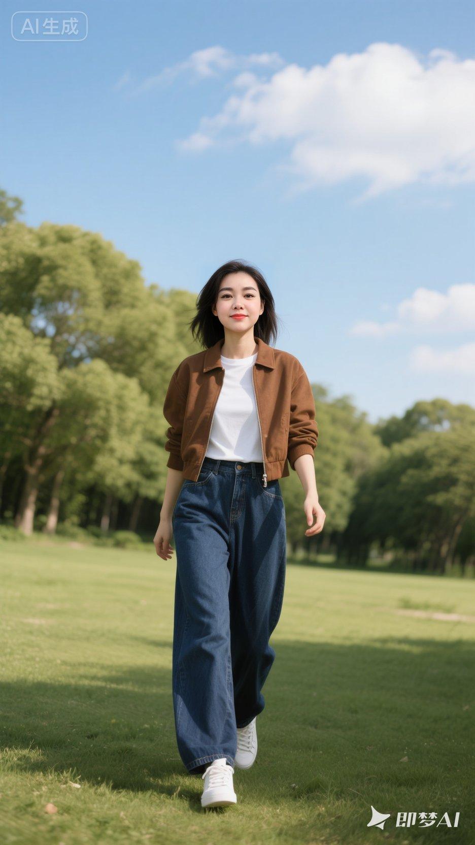 绿野仙踪里，步履轻盈行。