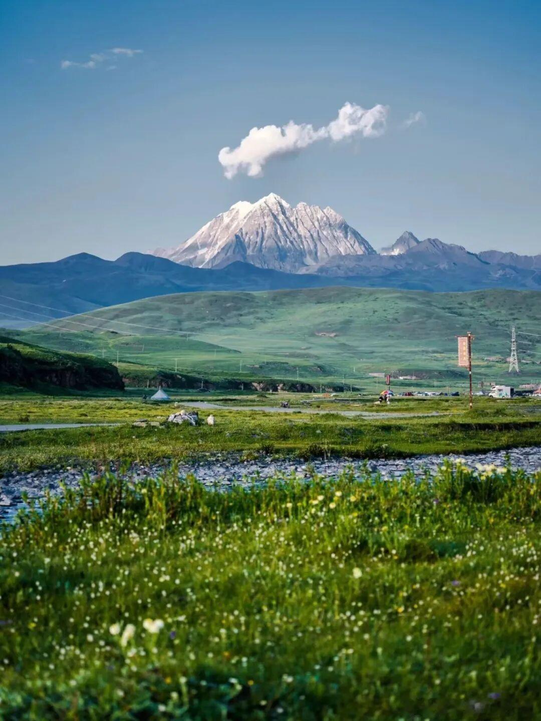 川西小众秘境｜鱼子西 + 塔公环线追雪山星空🏔鱼子西自驾直达山顶，4200 米