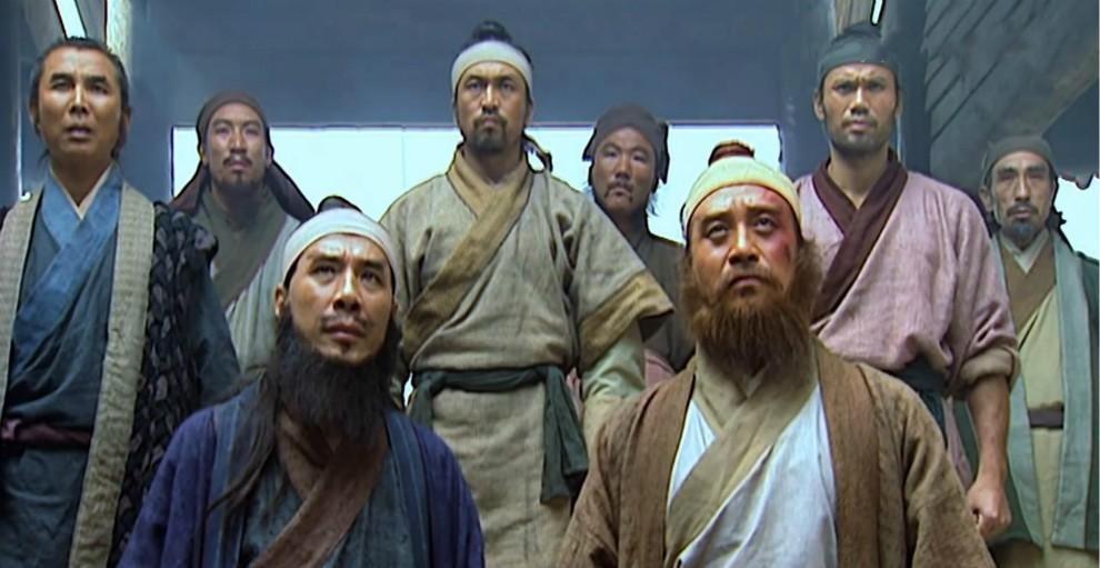 梁山七个三人组合实力排名，清风山三盗位列末席，哪几组能胜鲁智深武松杨志组合？
1