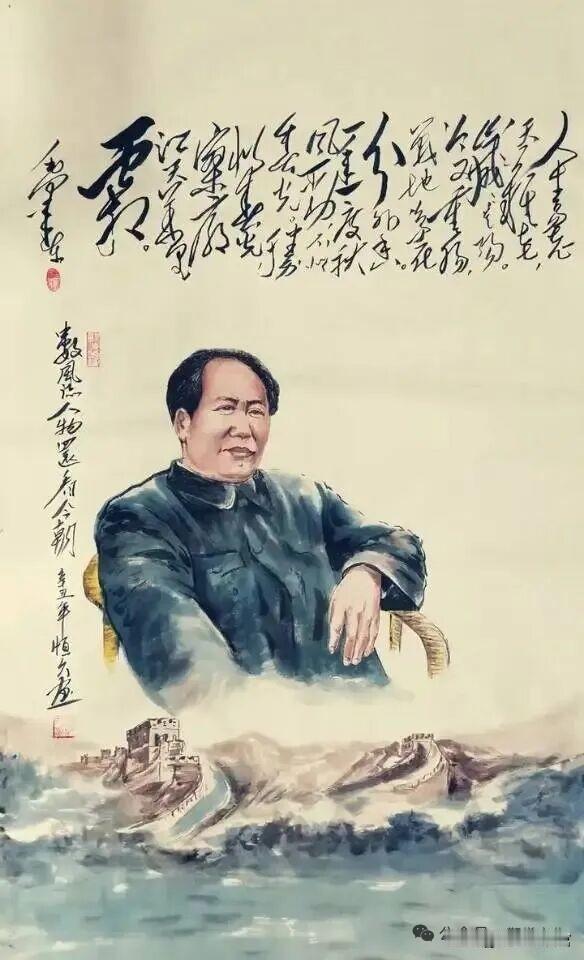 红色国画赏析
