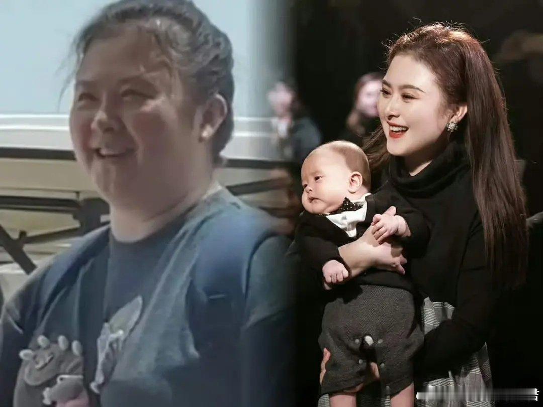 沈腾他老婆现在好像东北那种憨憨胖胖类型的开朗做饭很好吃的大姐形象。看着一脸幸福的