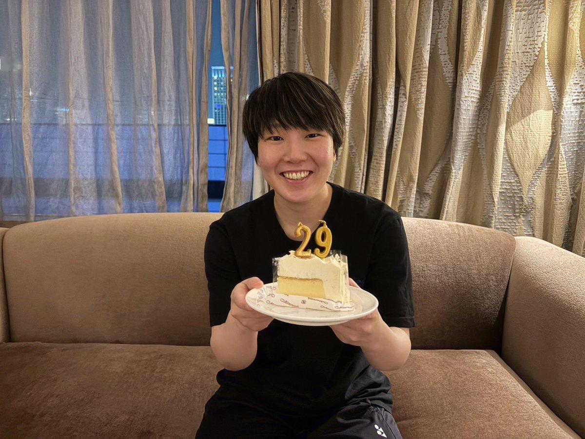 山口茜社媒更新：29岁了！感谢大家一直以来的加油和支持！2026年印尼羽毛球公开