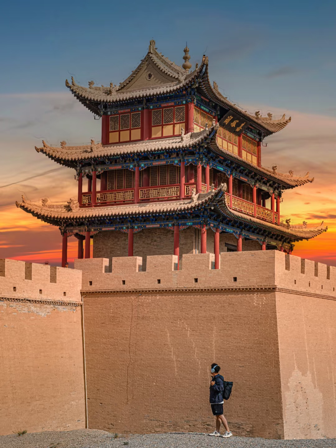 99%的人不知道的嘉峪关夜游正确玩法！！