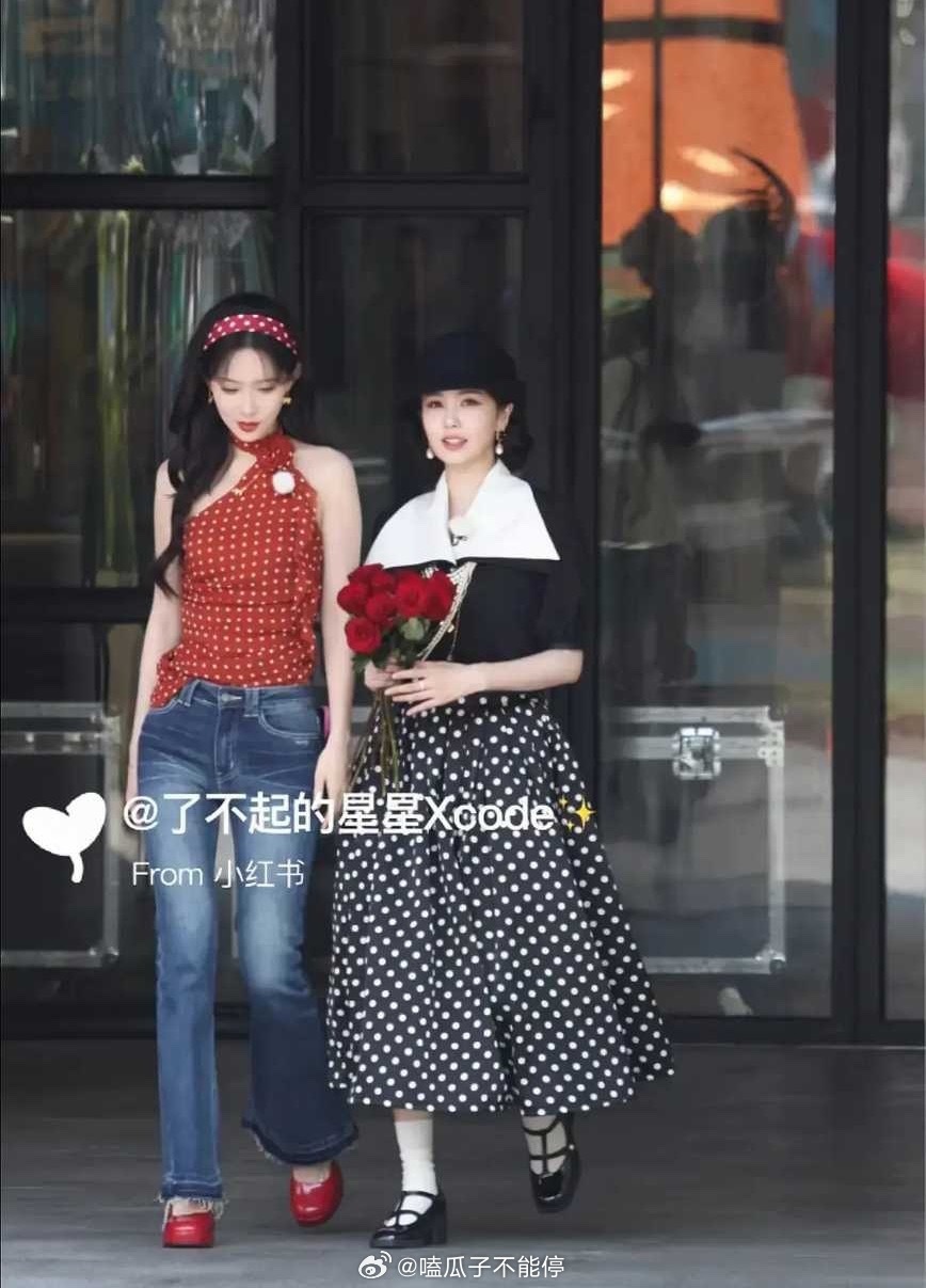 孟子义白鹿同框图🈶孟子义这么高的么 