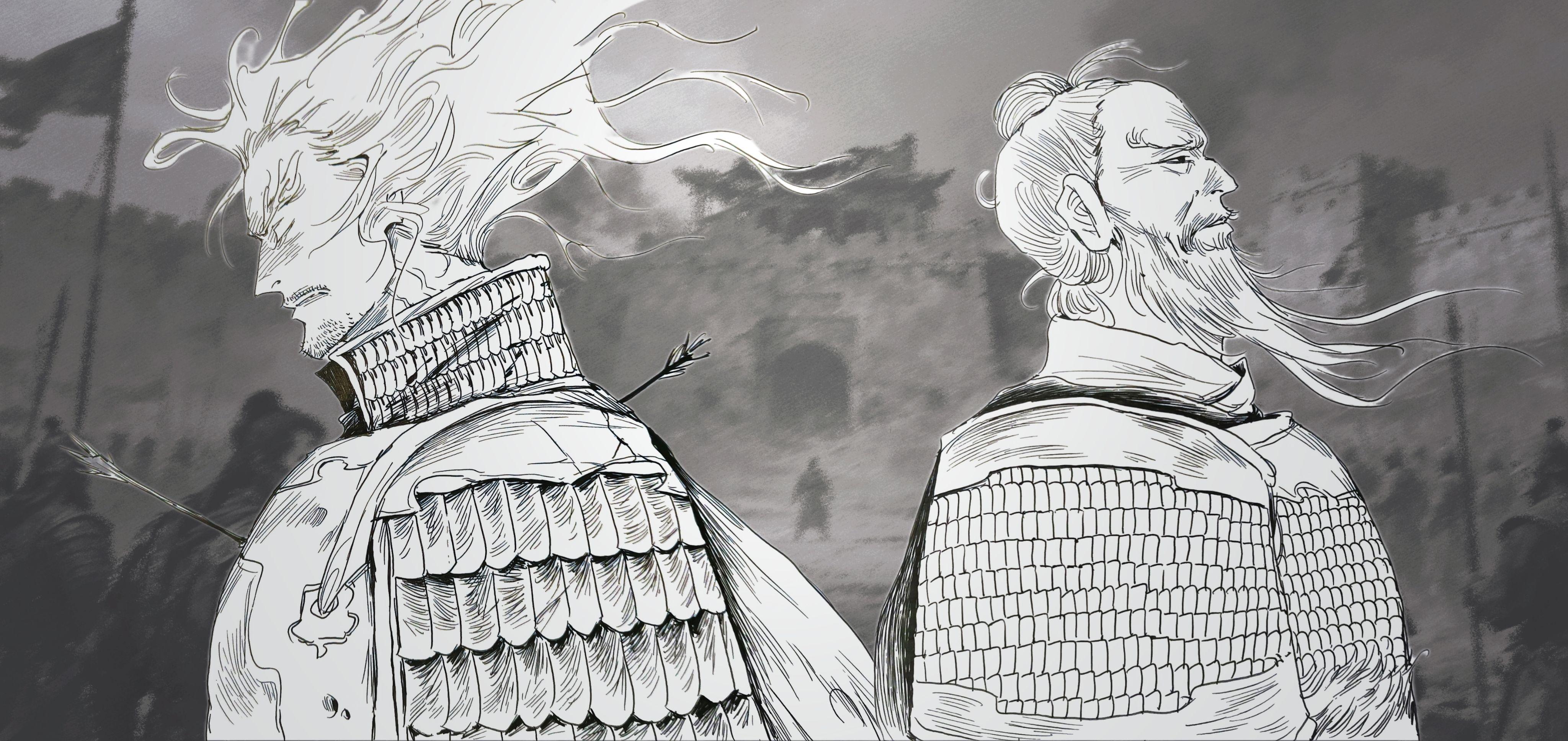 “羽之死”：项羽与关羽。