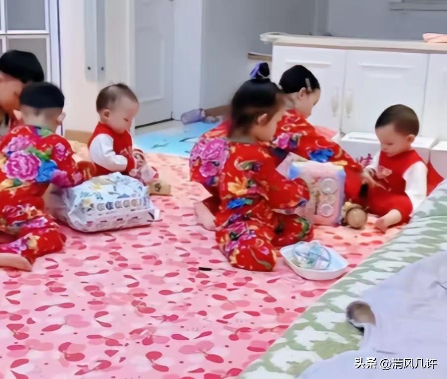 真敢生啊！辽宁鞍山，一名女子怀孕生子，结果她生了3次，每次都是双胞胎，现在家里6