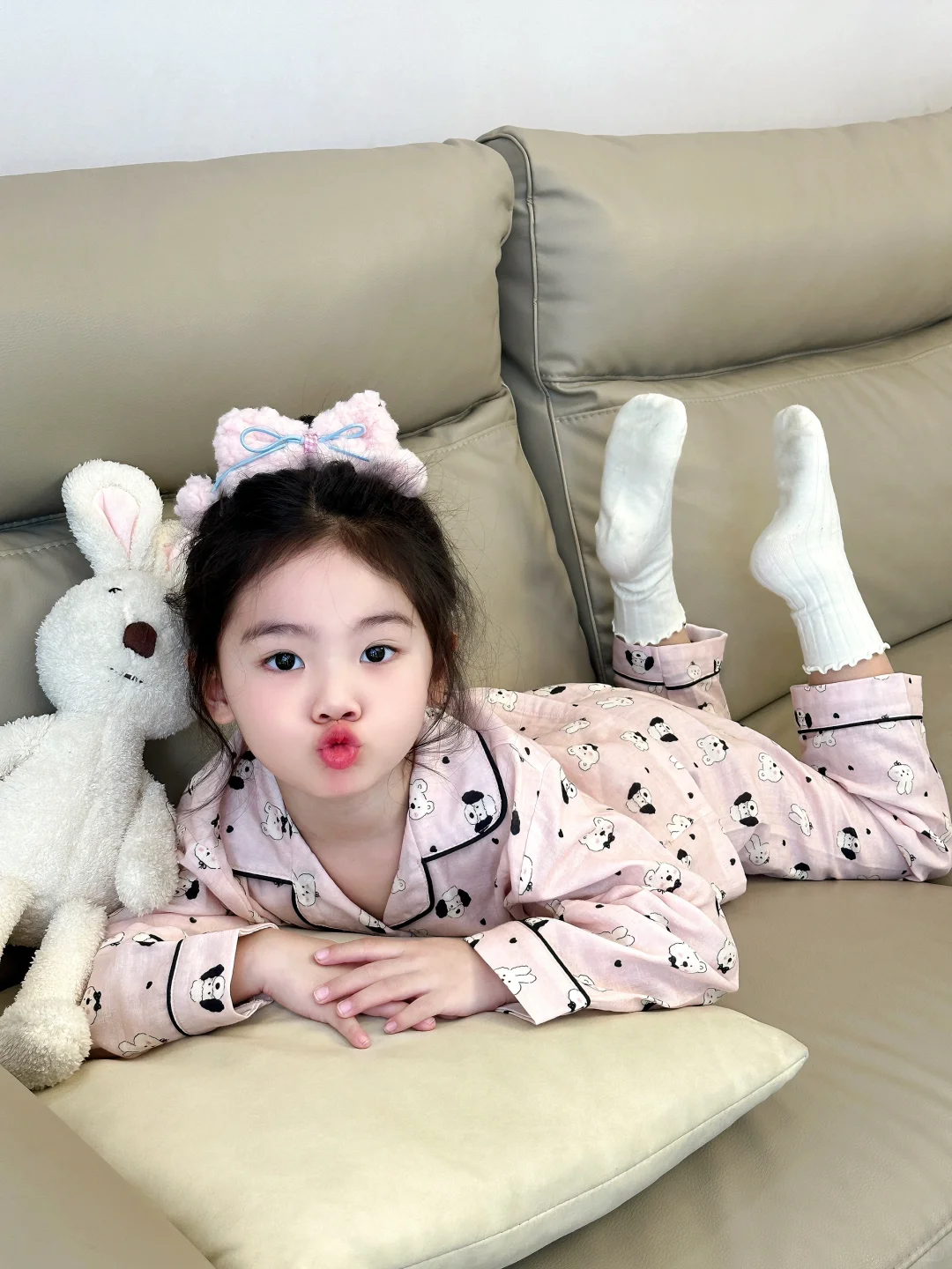 女孩子扎丸子头真的好可爱～