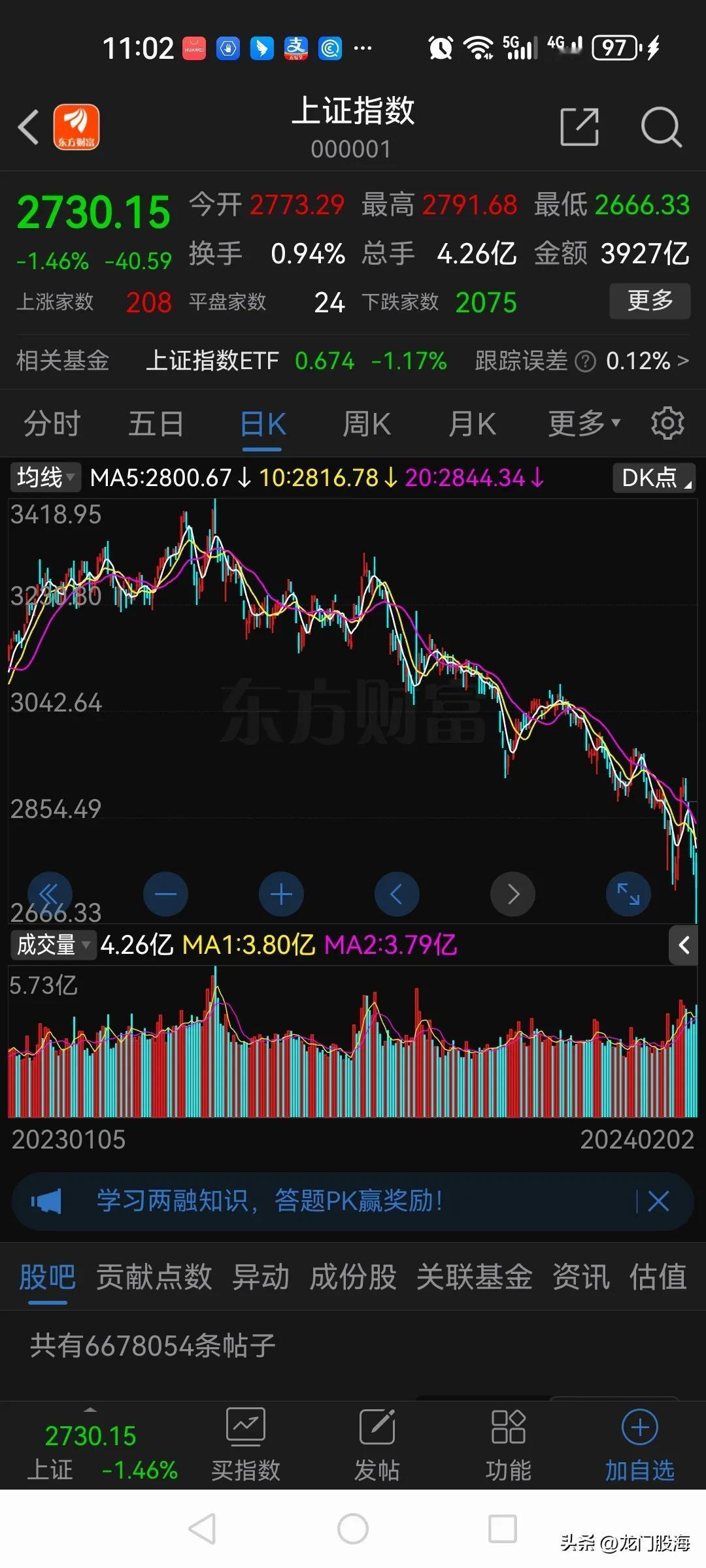 #天南地北大拜年# 一起领红包>

我准备了100万资金，下周开始分批建仓。

