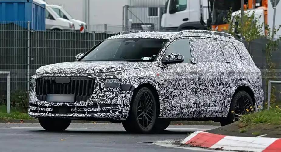 随着发布日期临近，奥迪Q9更多信息曝光，其内部采用2+2+2座椅布局，第二排配航