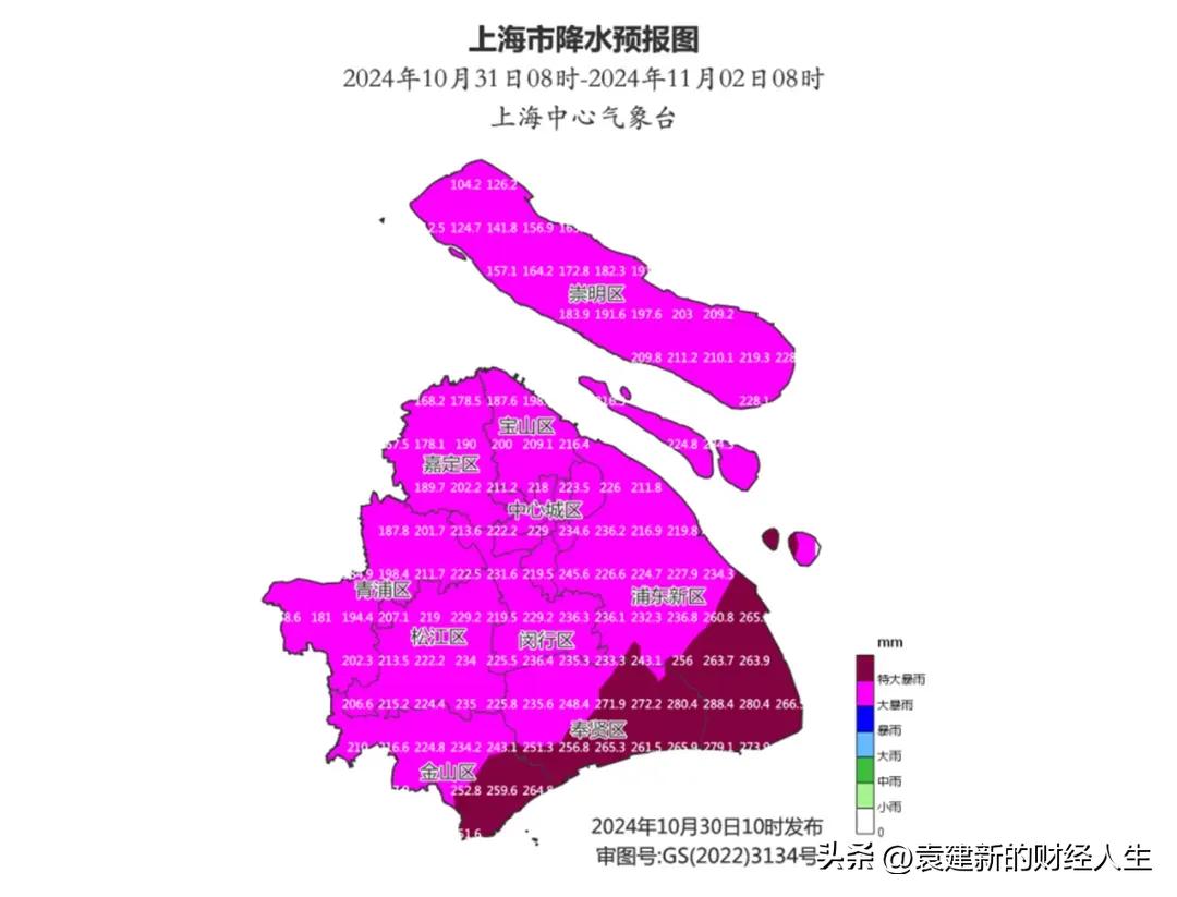 气象台播报：上海周四傍晚至周五大暴雨！可能成为上海市1981年以来11月最大降水