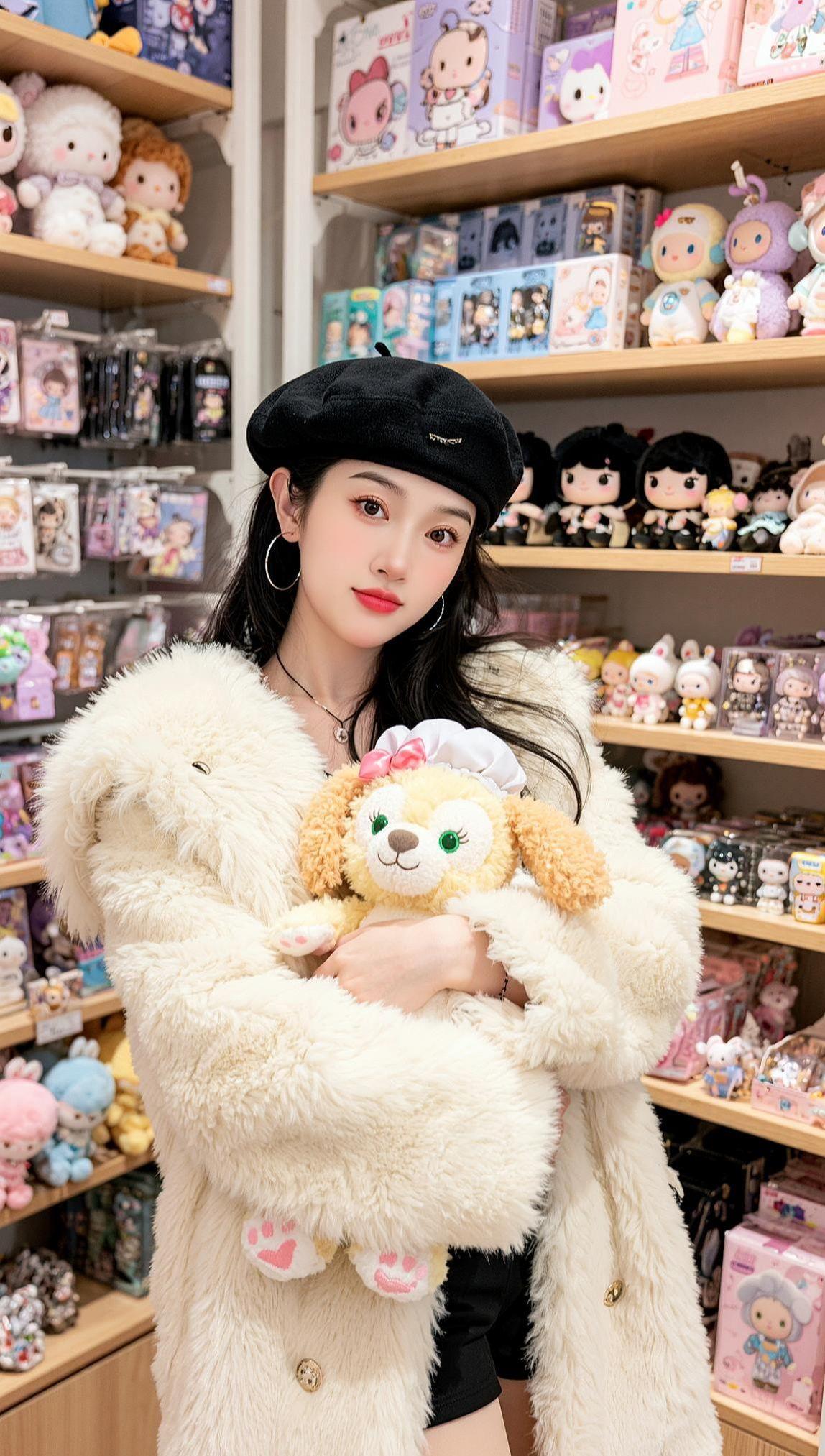 AI毛绒萌系照  抖音ai创作有时候，我也看不清自己了、有趣也无趣、乐观也悲观、