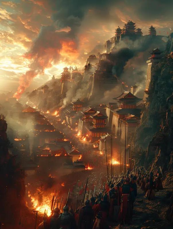 《镖人》的历史背景是隋末乱世。隋末，隋炀帝为远征高丽强征民夫，山东又突发大水，三