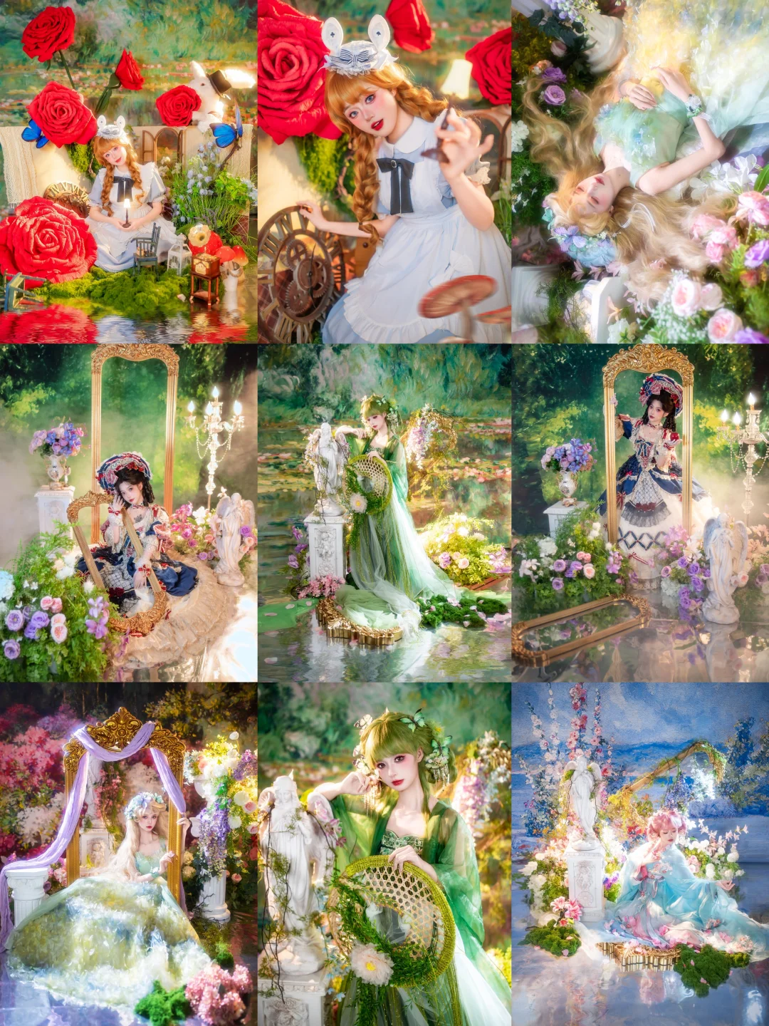 用五彩斑斓的绿来拍摄古风和童话|绘梦女摄