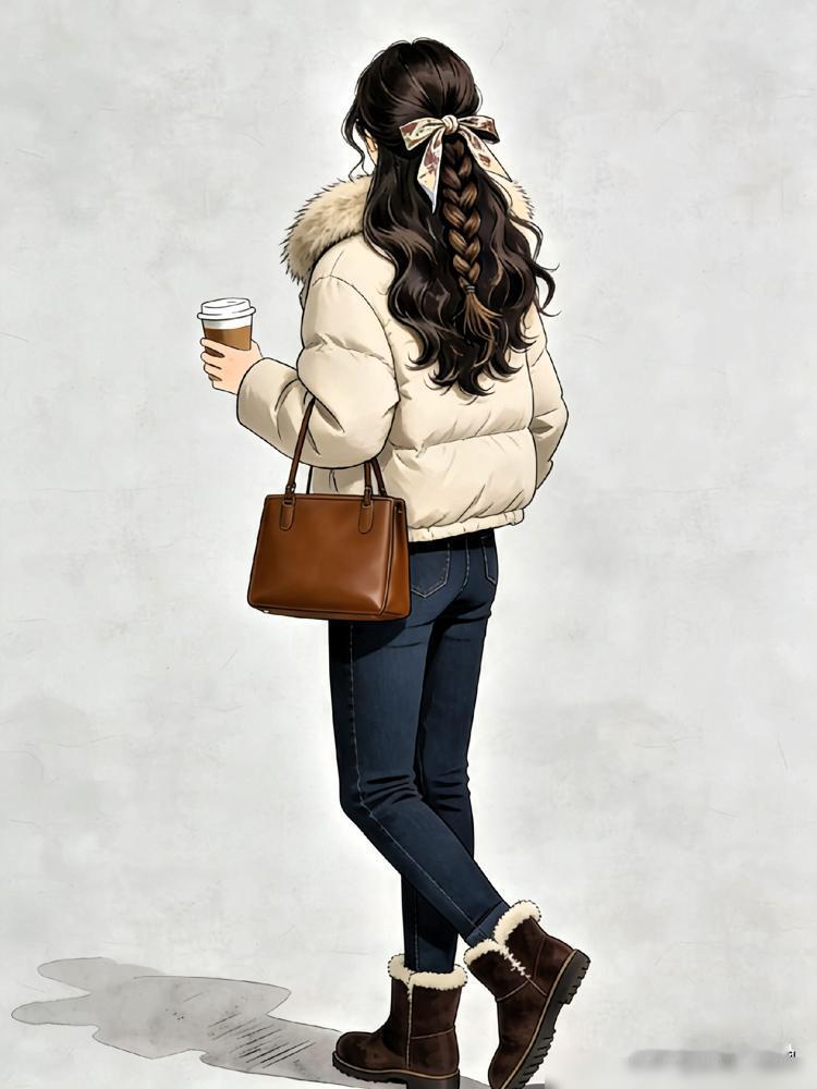 我觉得女人就算到了五六十岁，也是留长发好看，不接受任何反驳。女人就要柔美，就要温