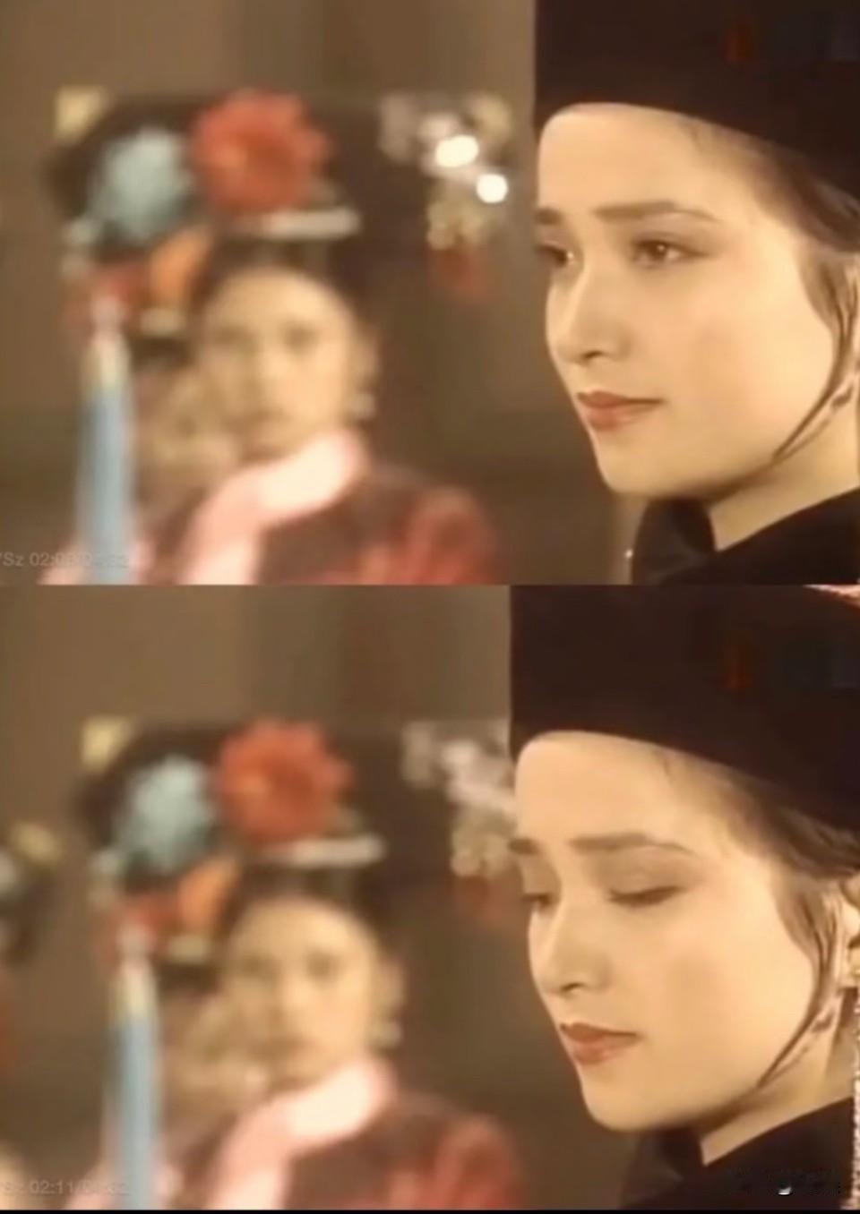 最喜欢何晴，就喜欢她这一挂的，美人入仙班了。
何晴是真的好漂亮好有辨识度的脸，极