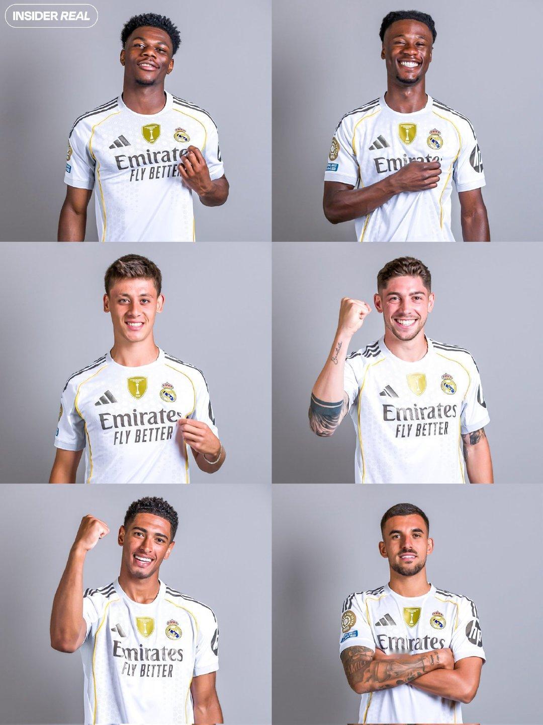皇马2025/26赛季的中场。halamadrid ​​​