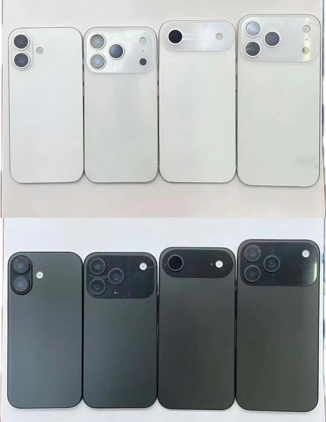 iPhone17 Air真机来了，看着颜值变化是真的大
而且机身超级薄，续航和散