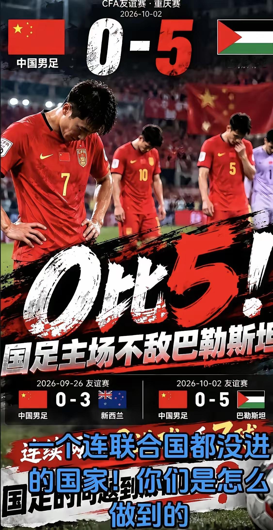 输遍全球无敌手，江湖绰号“东方不赢”中国男足存在的意义就是拿上百万的工资一点都不