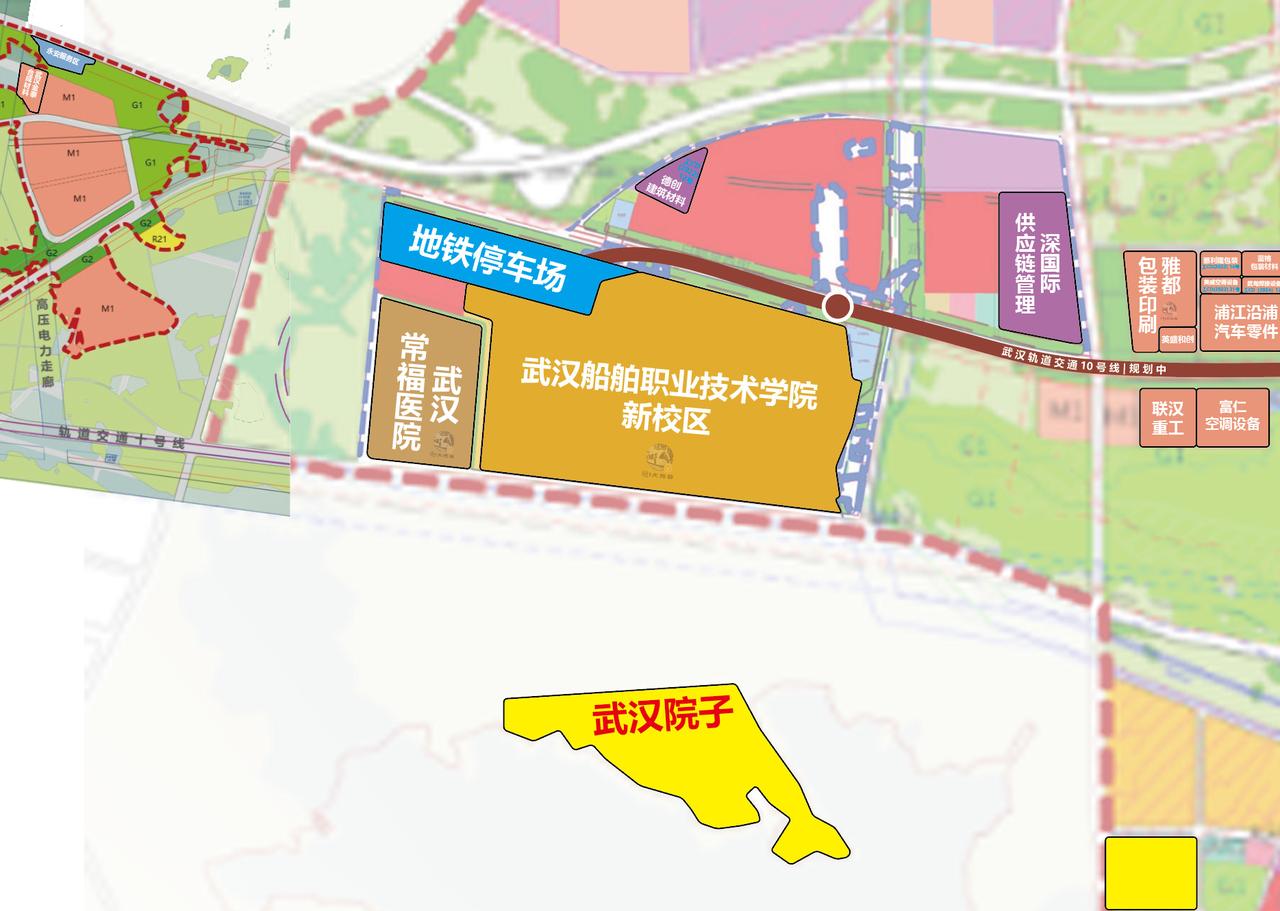 武汉船舶职业技术学院新校区中标，附效果图一张！
近日，中南建院创作中心中标武汉船