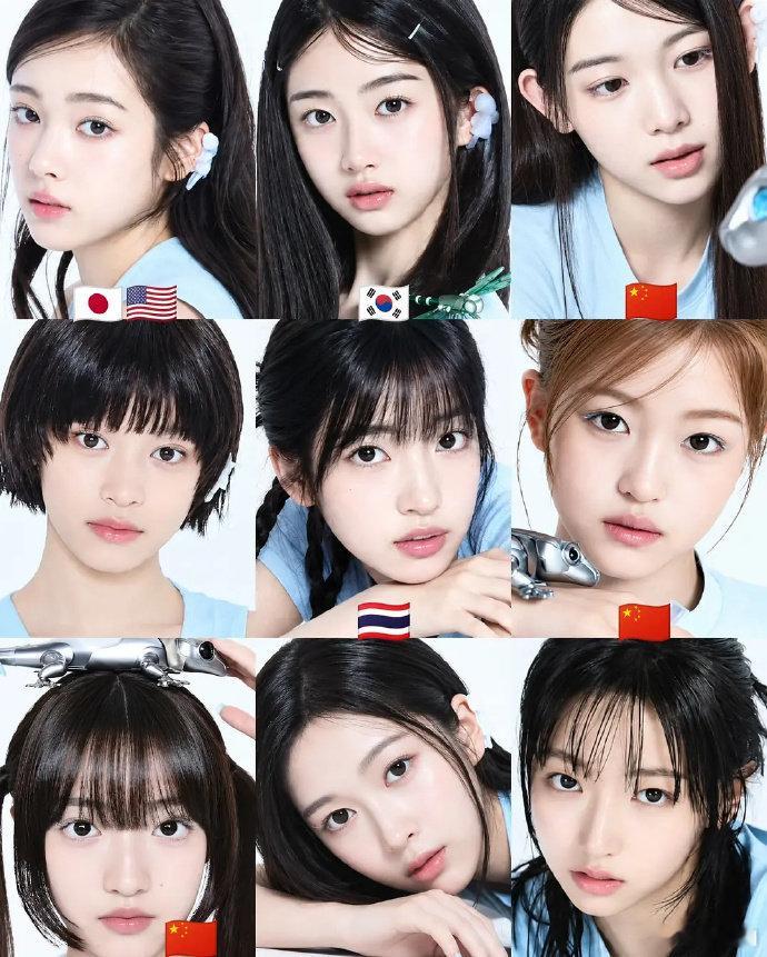 李秀满新男团新女团怼脸照 李秀满新男团新女团怼脸照，挺有辨识度的啊！kpop将多