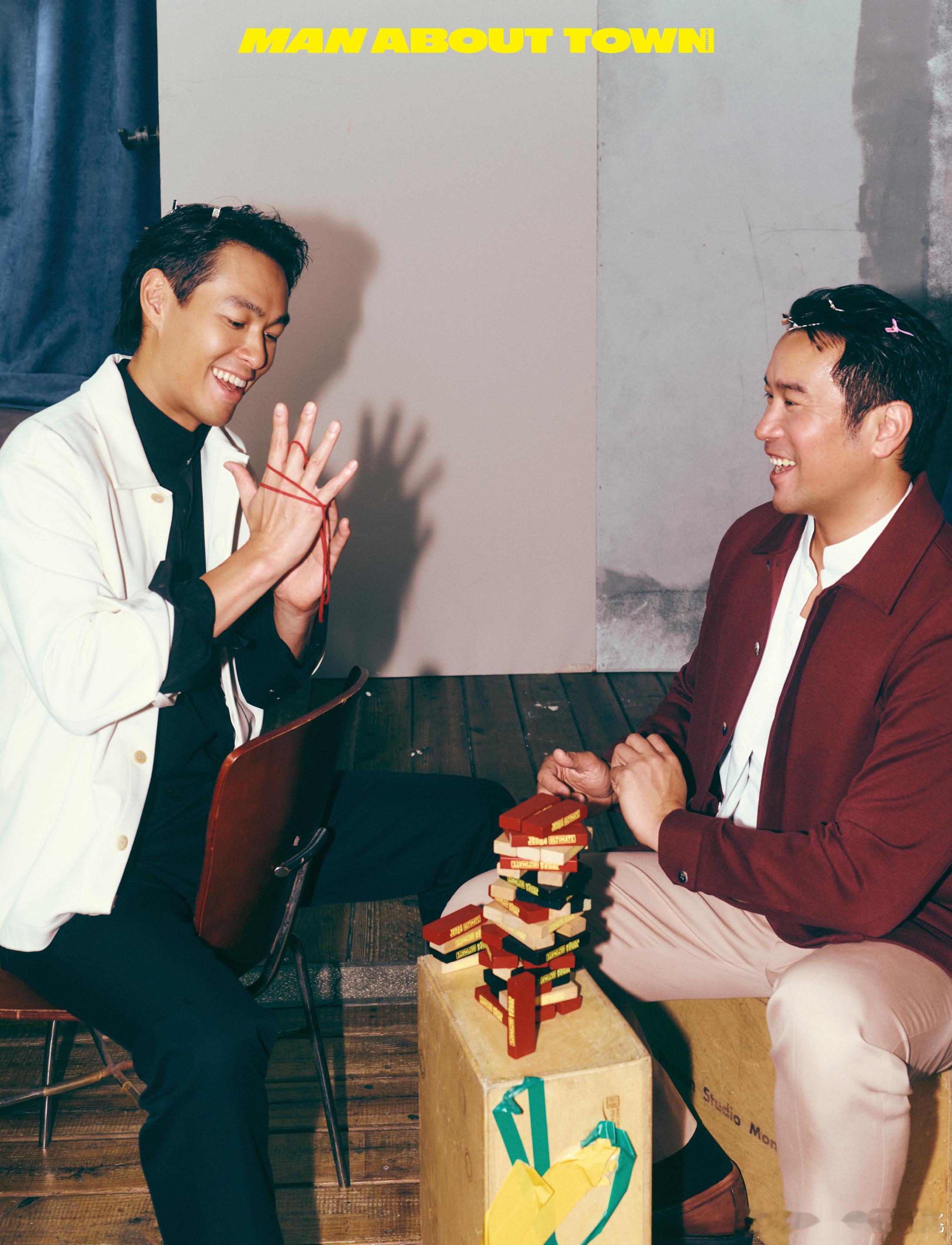 杨祐宁 × 张孝全合体登 Man About Town中文版1月刊封面！以前确实