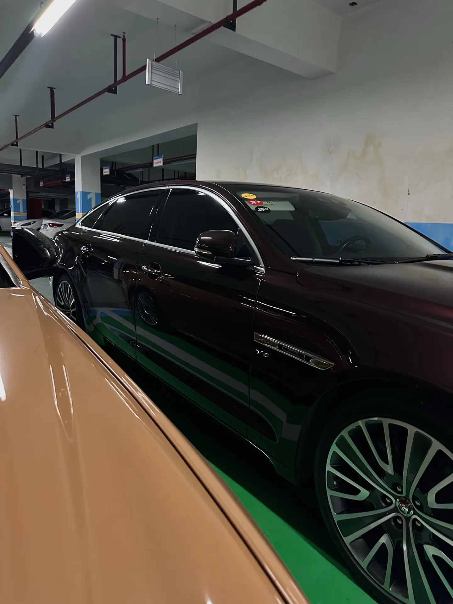 捷豹性感迷人的腰线，XJ50andXFL.