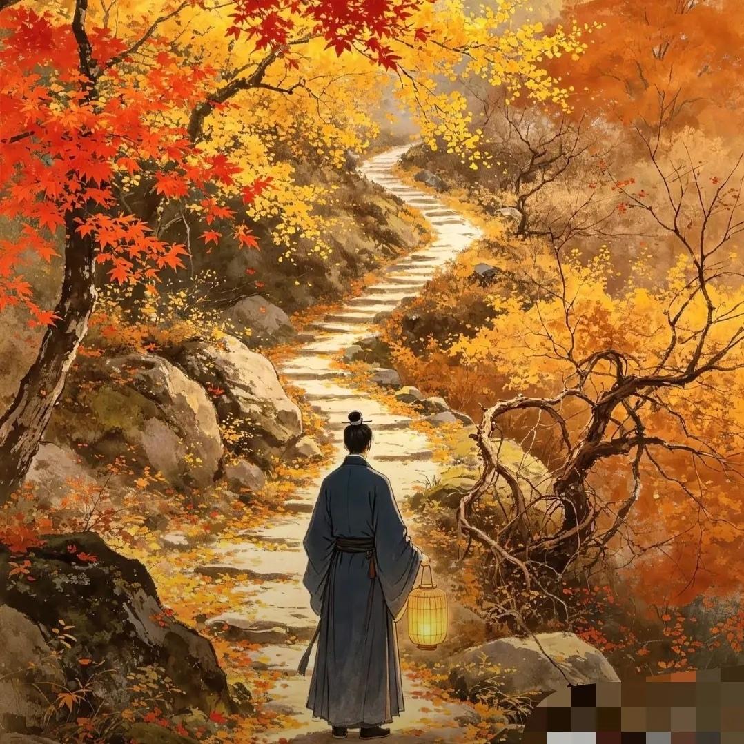 秋风古道题诗瘦，
太行深处有人家。
四季风情山水融，
生态和谐大自然。