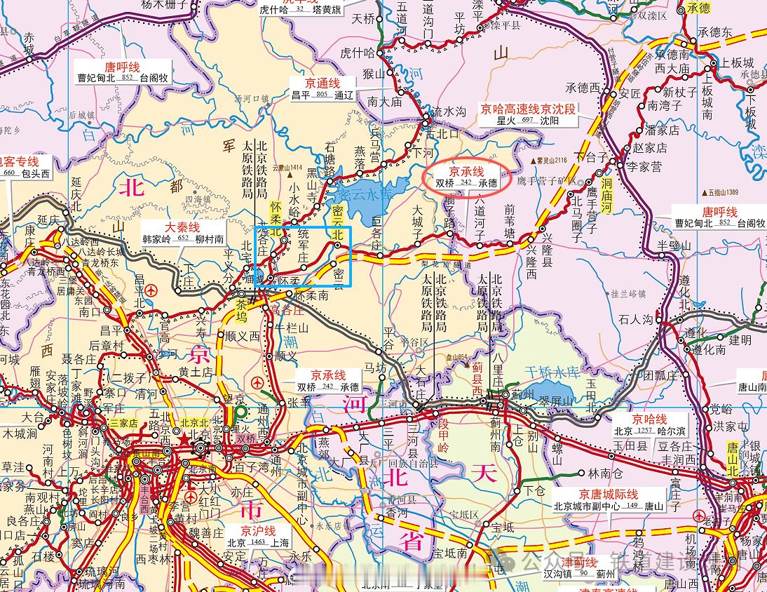 国铁头条【京承铁路怀密段，将启动电气化改造】6月1日，京承铁路怀柔至密云段电气化