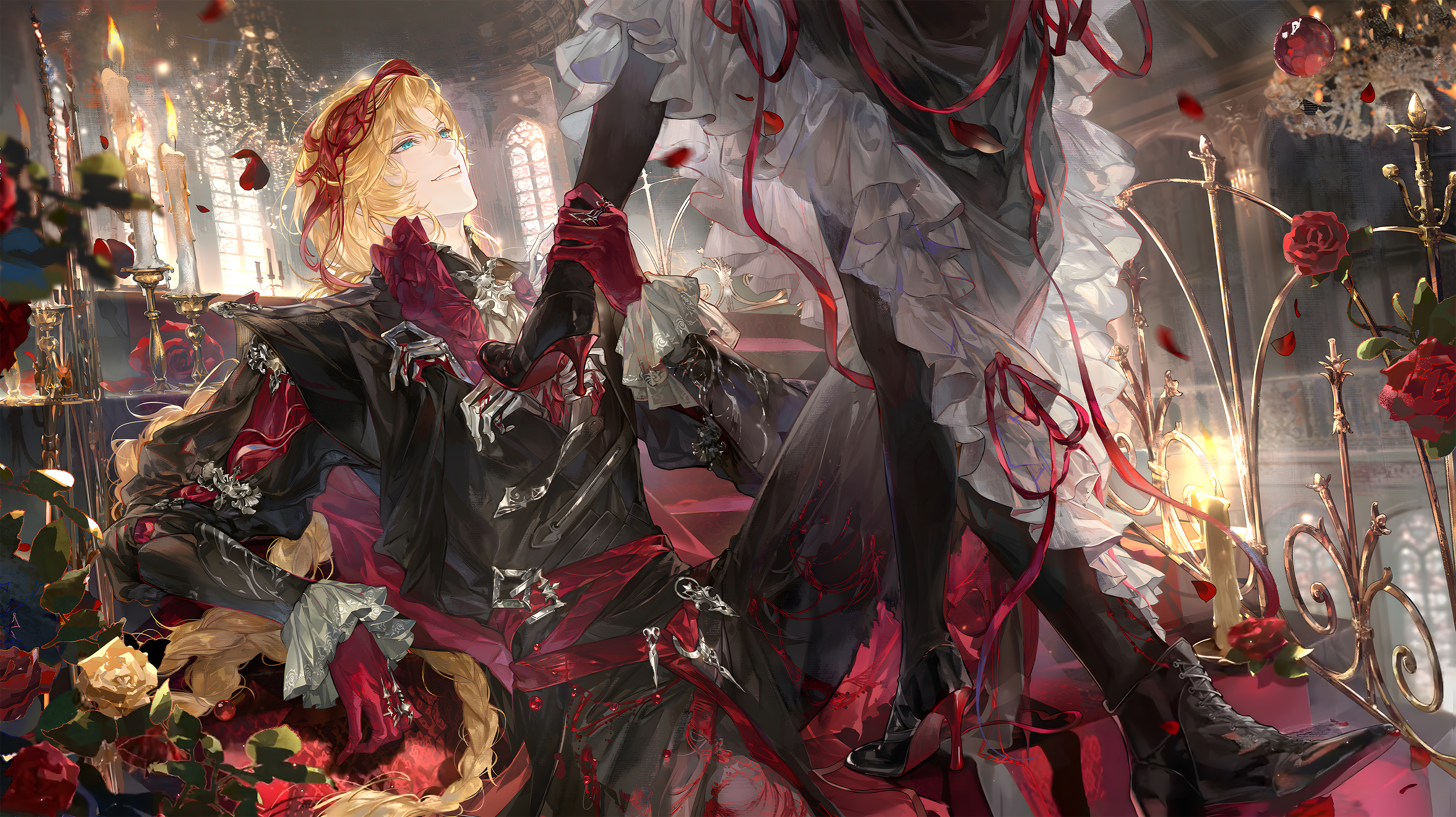 时空中的绘旅人[超话]绘旅人周年古堡奇幻晚会 ——罗夏SSR【地狱礼赞】突破前后
