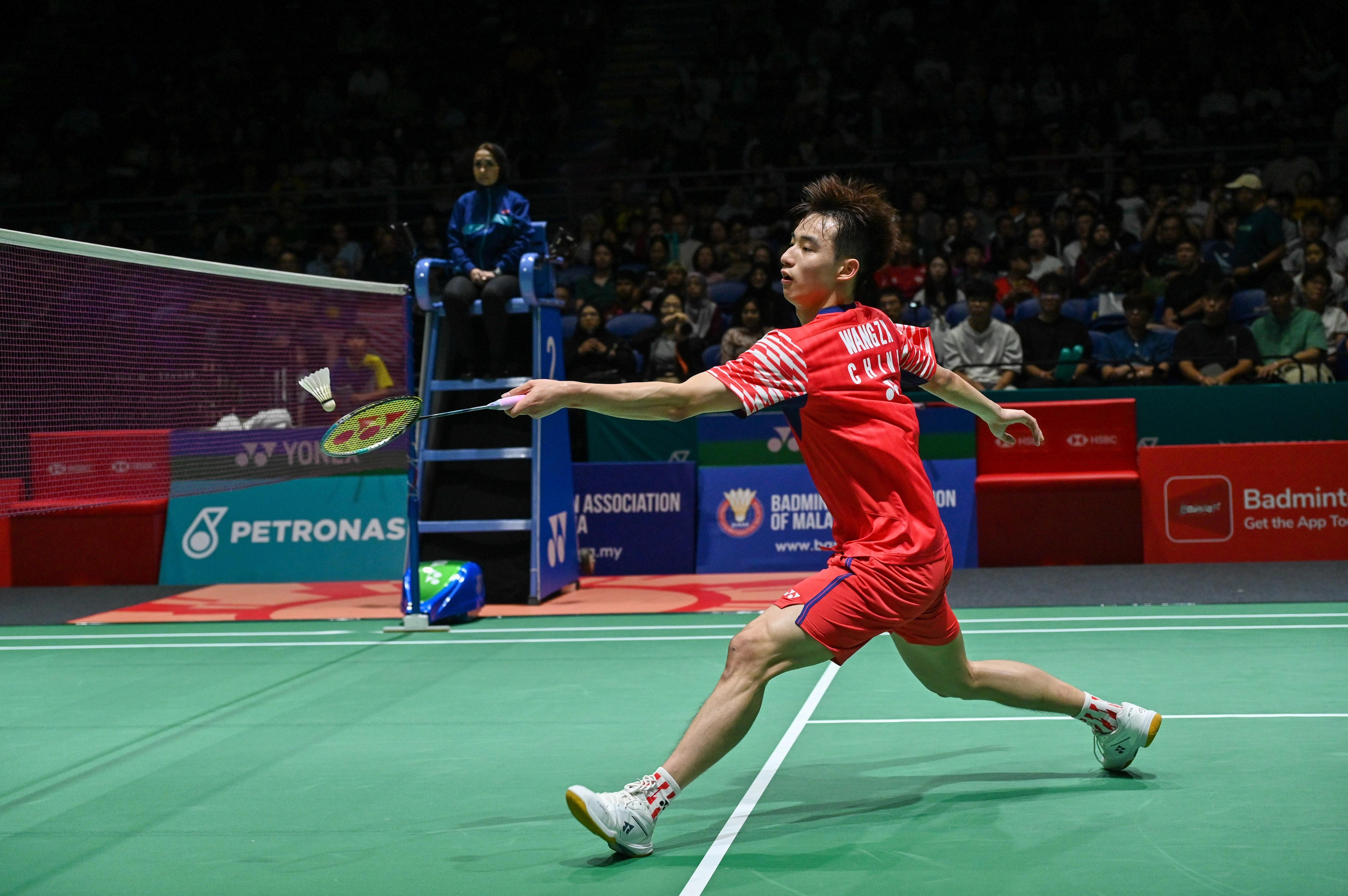 王正行🇨🇳 21-15、19-21、16-21 🇮🇩法汉2026年印尼羽