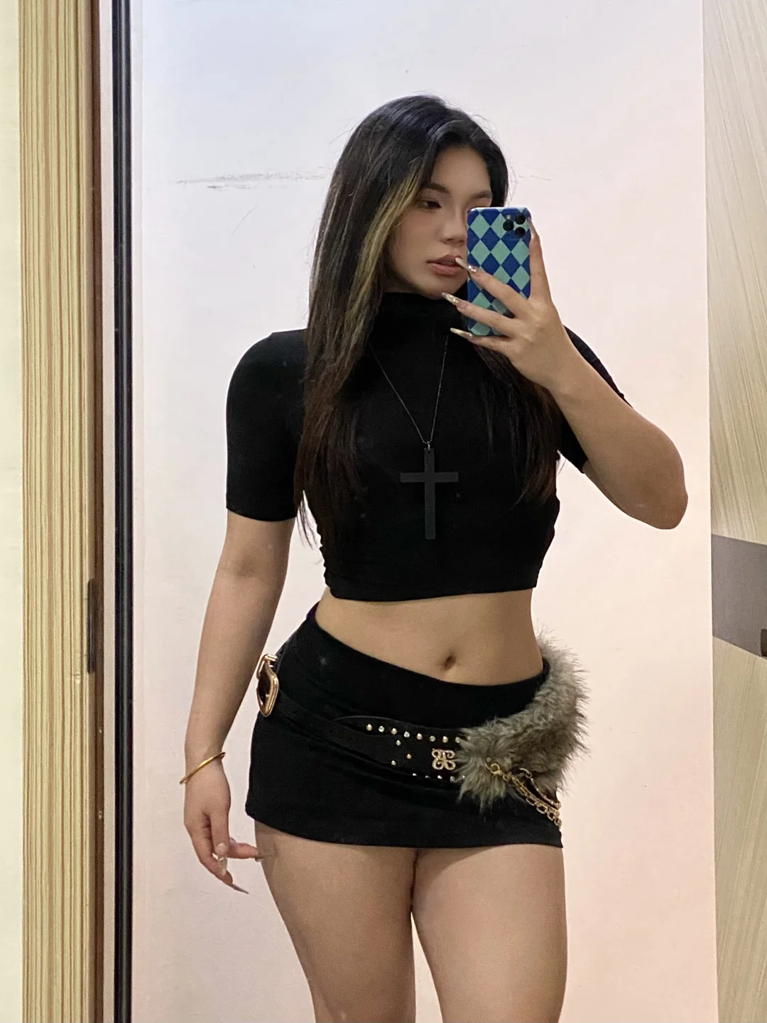 今天依旧All black🖤