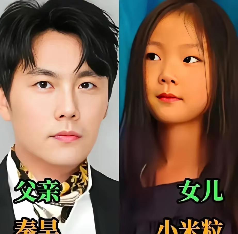 秦昊女儿像油画里走出来的，夏雨女儿特别可爱，王阳女儿更是剧组里爆出来的。
这帮明