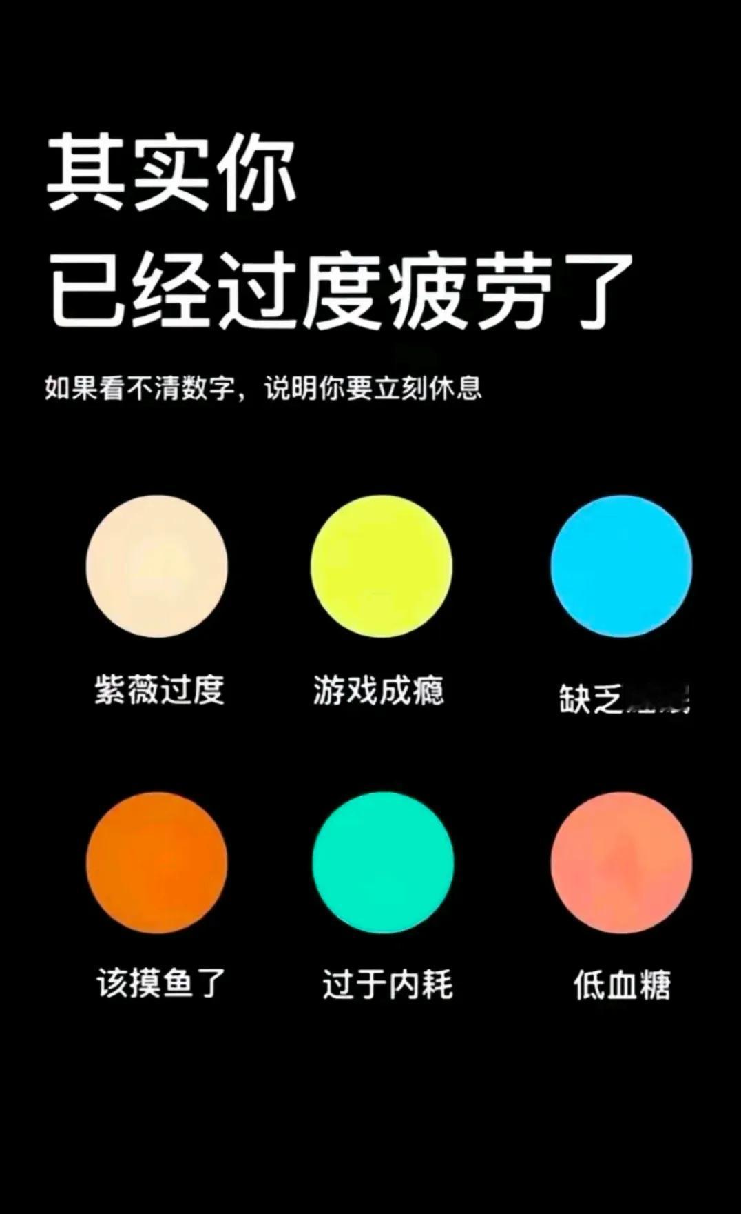 看看你是不是该休息了！！！！
