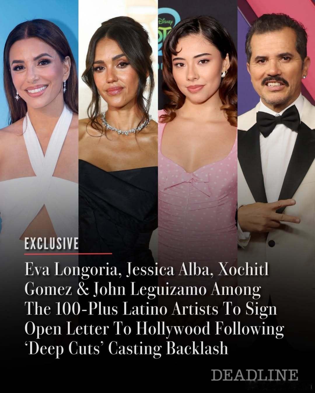 Jessica alba杰西卡阿尔芭联合百多位拉丁演艺人员签署了一封致好莱坞的公