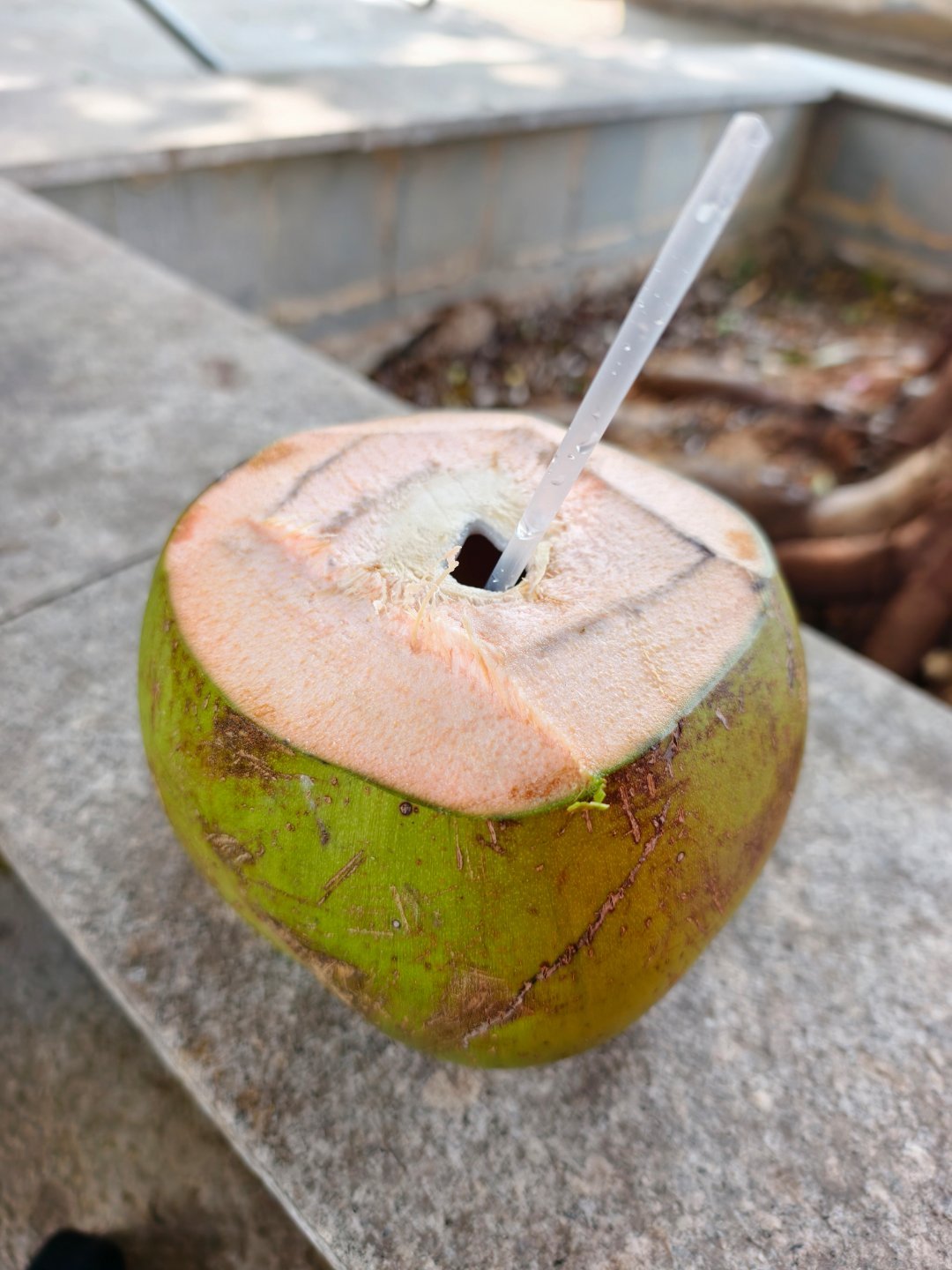 见证国潮 砍椰，这货液重。 