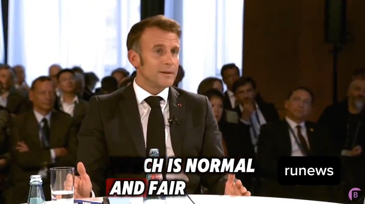 马克龙不确定美国对乌克兰的支持能否持续下去，担心它是否会像在阿富汗那样结束。