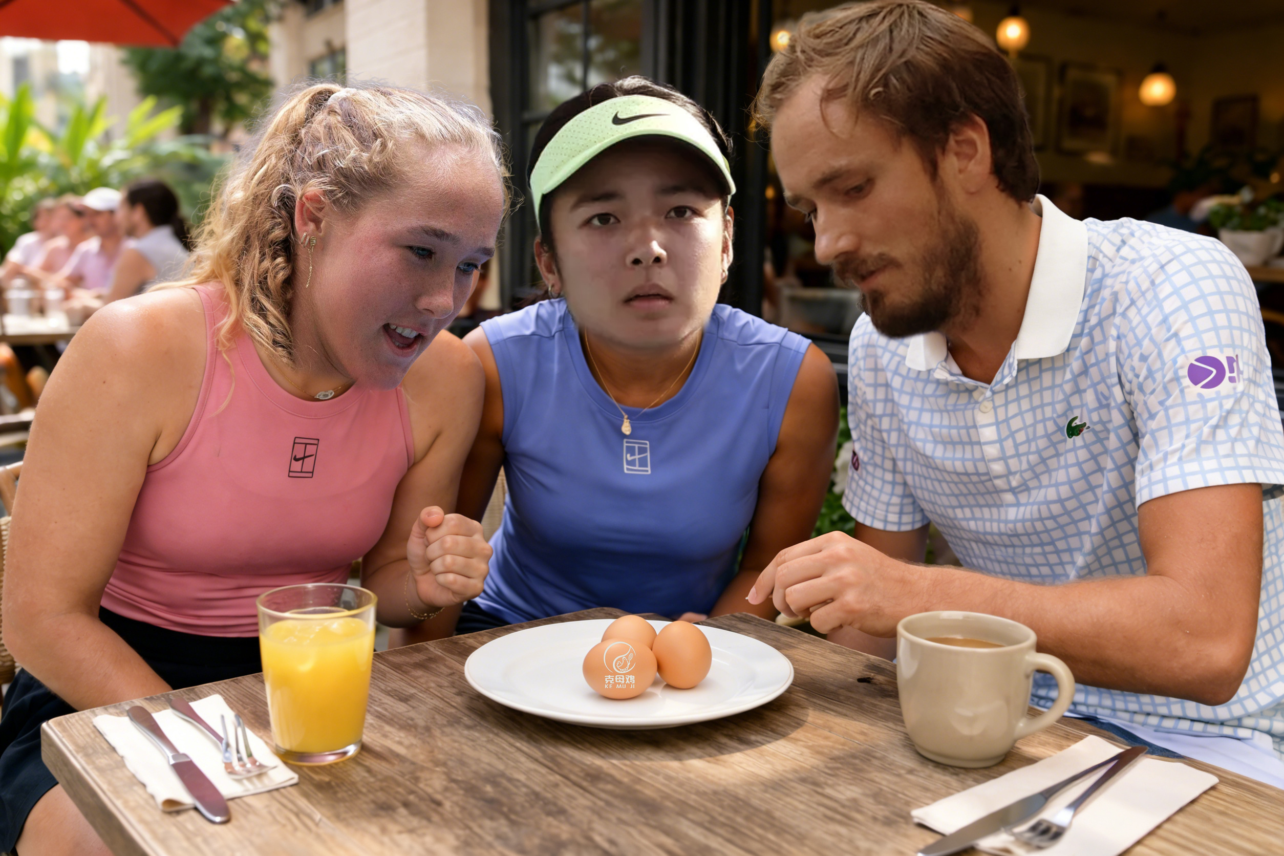 昨夜迈阿密1000赛 三位名将吞蛋出局🥚梅德韦杰夫 0-6/6-4/5-7 大