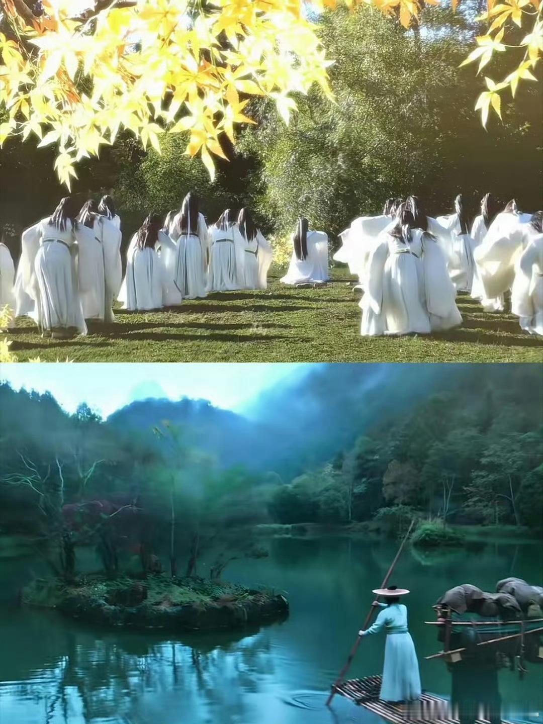 凡人修仙传镜头美学这一块 凡人修仙传镜头太牛了！仙山云雾像仙境，法术特炫。打戏快