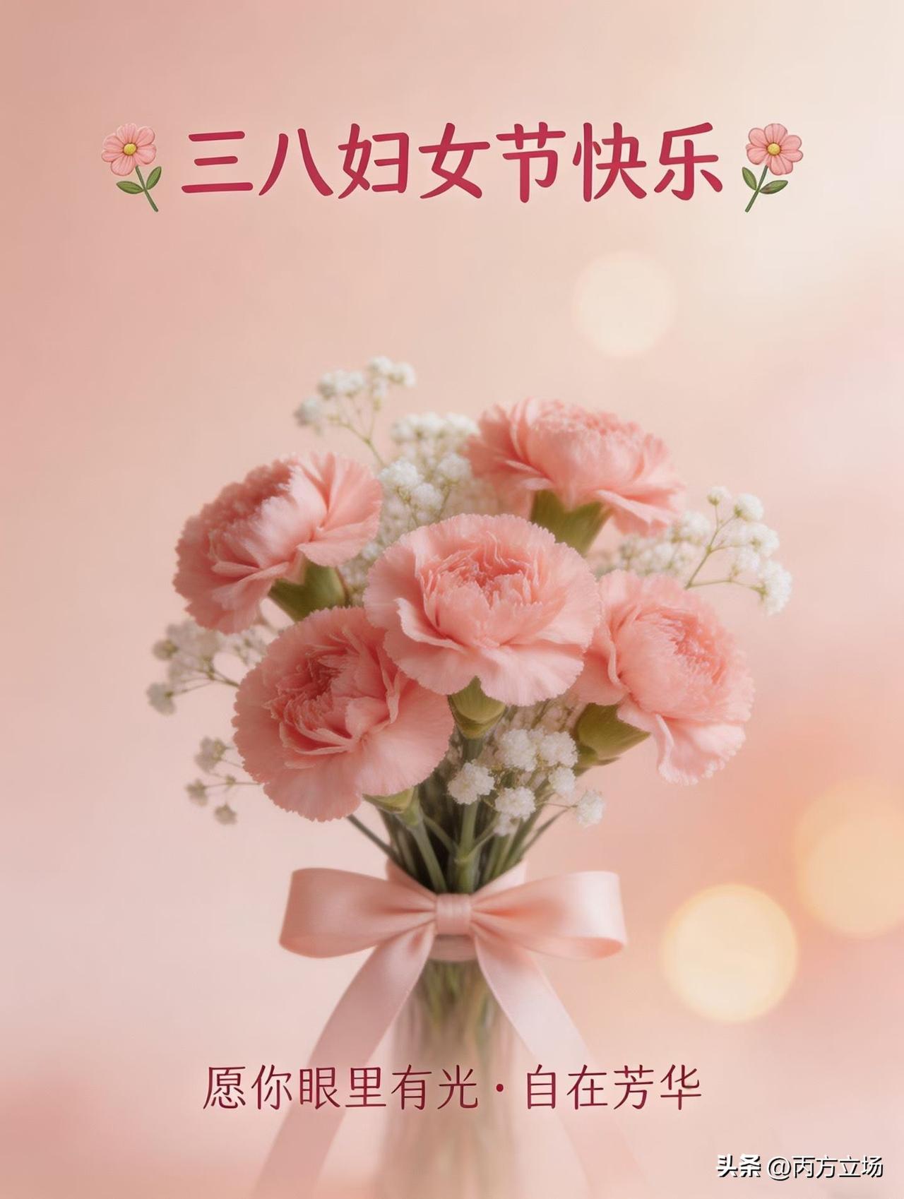 祝所有女生，节日快乐!
不必成为谁的光，
你本身就自带光芒
[玫瑰][玫瑰][招