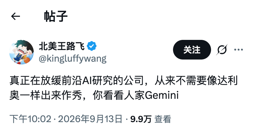 Gemini：我没惹任何人。 ​​​