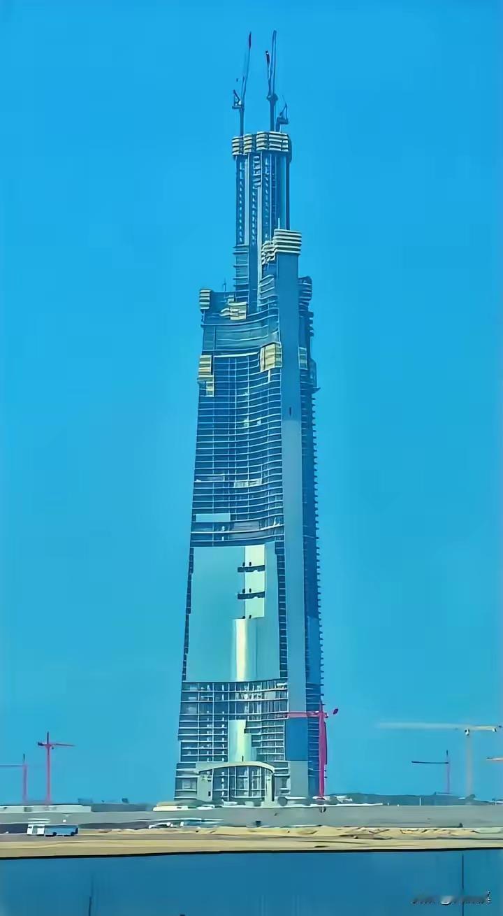 828米的迪拜塔将很快就要把“世界第一高楼”的宝座让位了！取代它的就是在建的未来